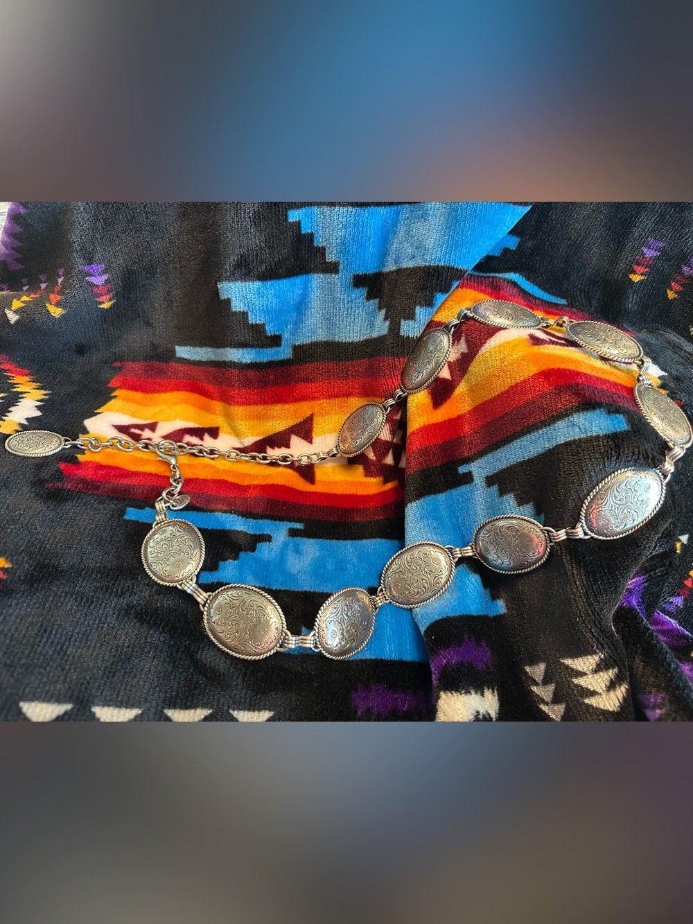 Silver Concho Style Belt